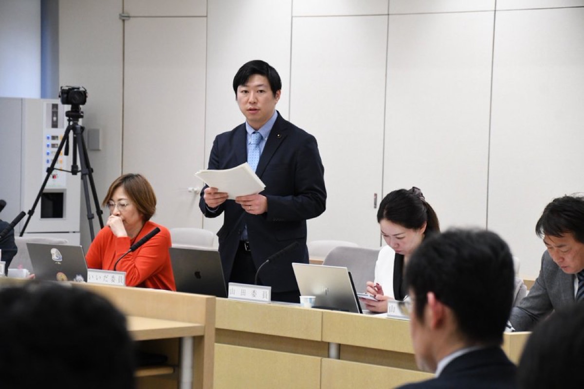 経済・港湾委員会（スタートアップ戦略推進本部 事務事業質疑）でのいいだ健一
